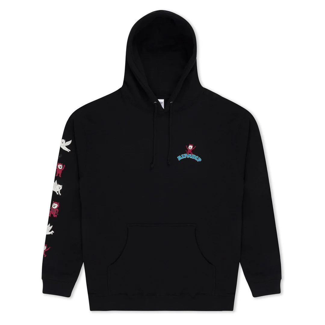 RIPNDIP HEAVEN ON EARTH TEE HOODIE