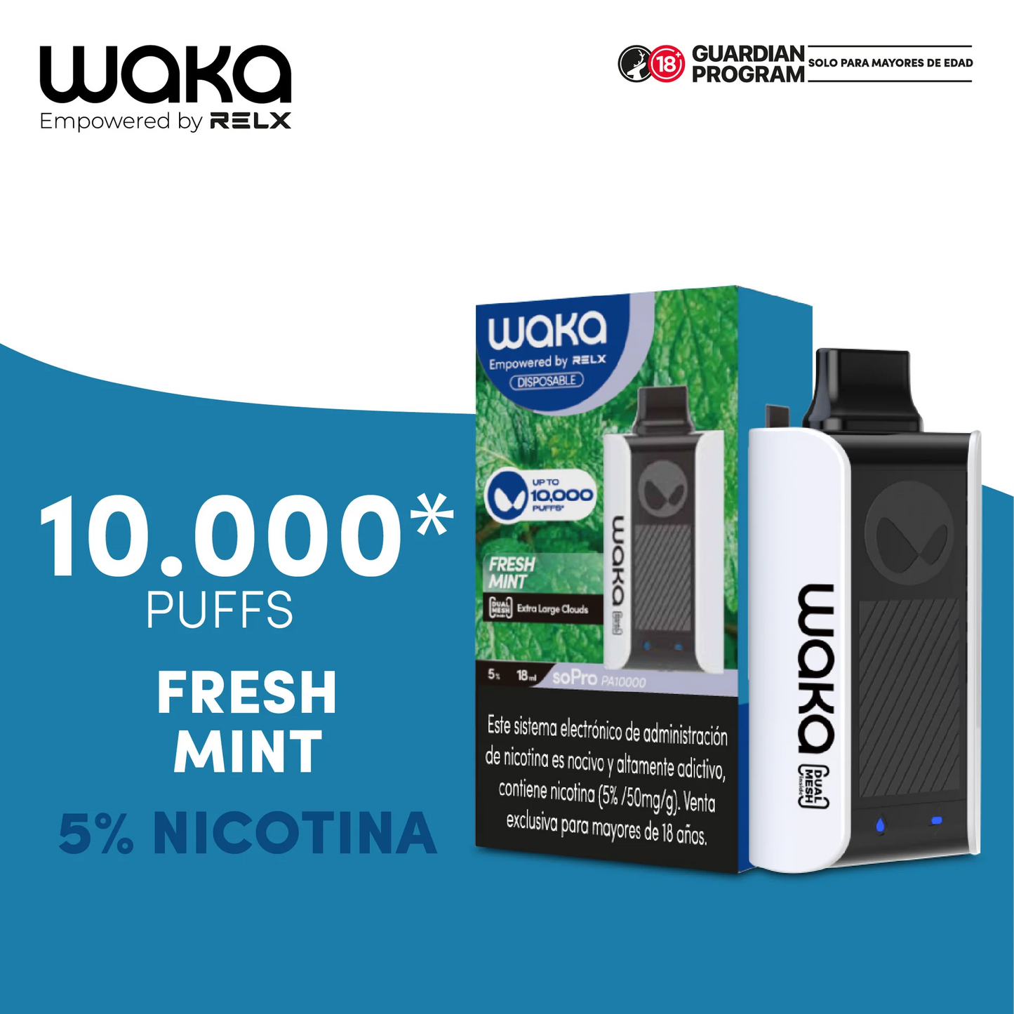 Waka SOPRO - 10K 10000 PUFFS