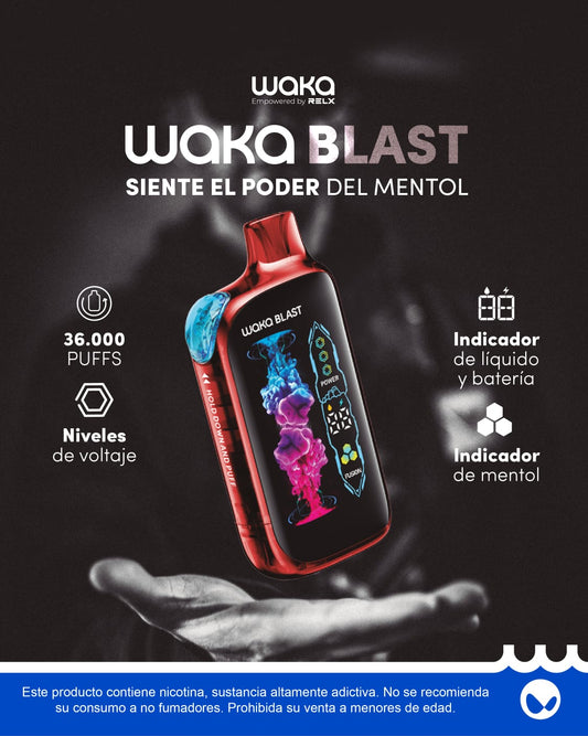 Waka CREATOR POD - 36k PUFFS - LANZAMIENTO