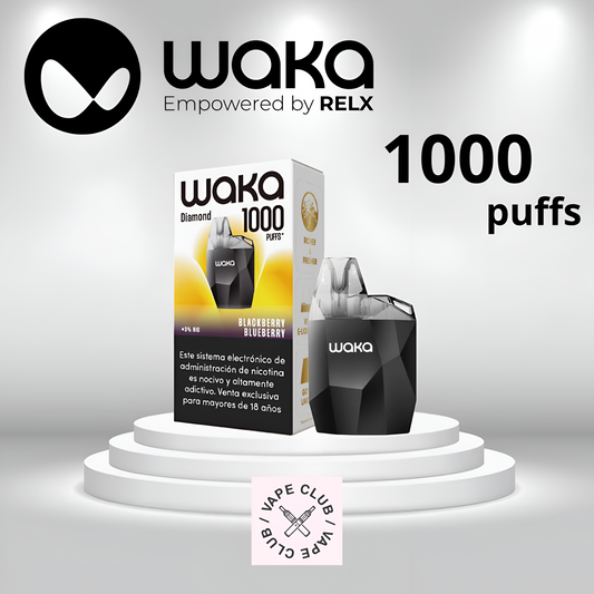 Waka DIAMOND - 1k 1000 PUFFS - LANZAMIENTO